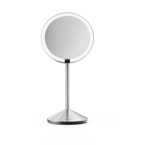 Kozmetičko ogledalo s osvjetljenjem/povećavajuće (s povećanjem 5x) ø 12 cm – simplehuman