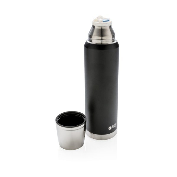 Crna termosica od nehrđajućeg čelika XD Design, 1 l-image-2
