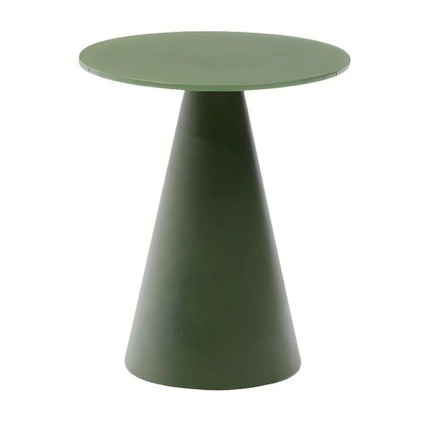 Okrugao pomoćni stol sa staklenom pločom stola ø 35 cm Wilshire – Kave Home