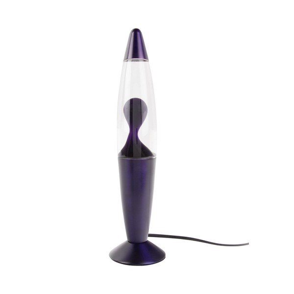 Ljubičasta staklena lava lampa (visina 35,5 cm) Funky Rocket Lava – Leitmotiv