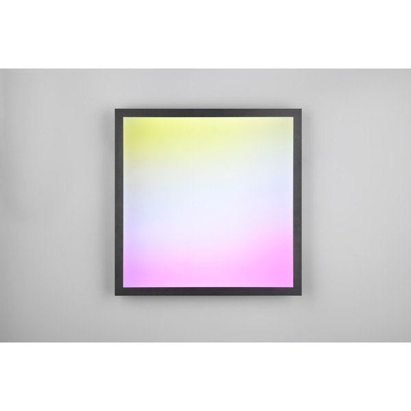 Crna LED stropna svjetiljka 44.5x44.5 cm Beta – Reality-image-2