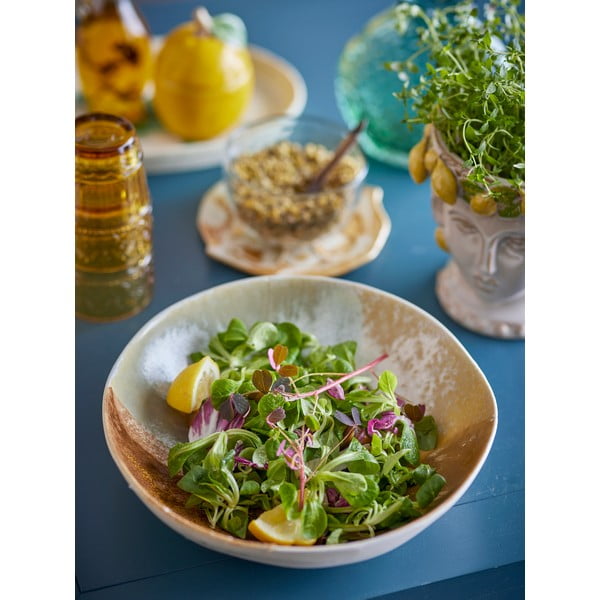 Krem zdjelica od kamenine 1,3 l Lacey – Bloomingville-image-4