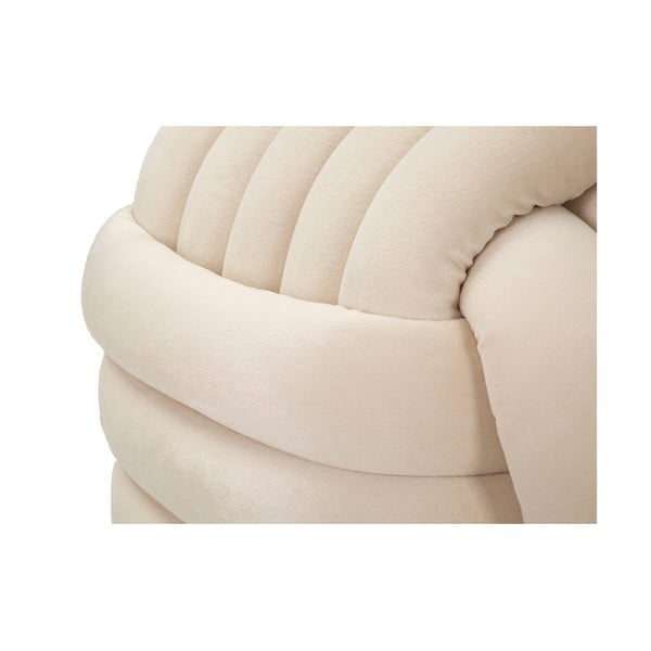 Krem baršunast tabure Softy – Mauro Ferretti-image-4