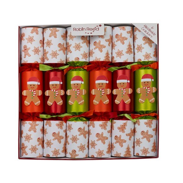 Božićni praskavci u setu 6 kom Racing Gingerbread – Robin Reed