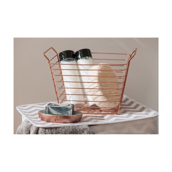 Košara za skladištenje od bakra Premier Housewares Mafalda, 17 x 21 cm-image-1