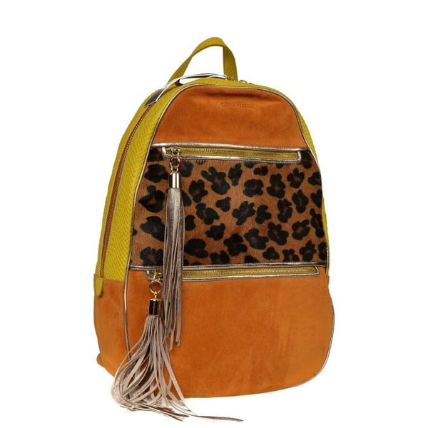 Ruksak Carla Ferreri Cognac Giallo-image-2