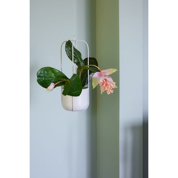 Set od 2 svijetlo sive viseće željezne tegle Hübsch Juro-image-1