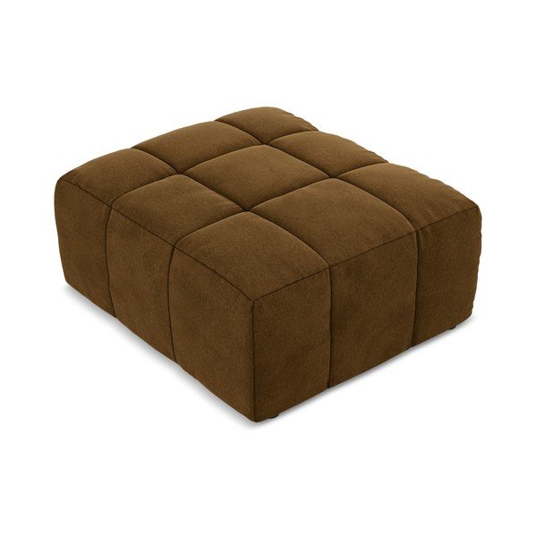 Senf žuti baršunast tabure Aloha – Makamii-image-2