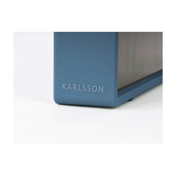 Plava gumena budilica Karlsson Coy-image-3