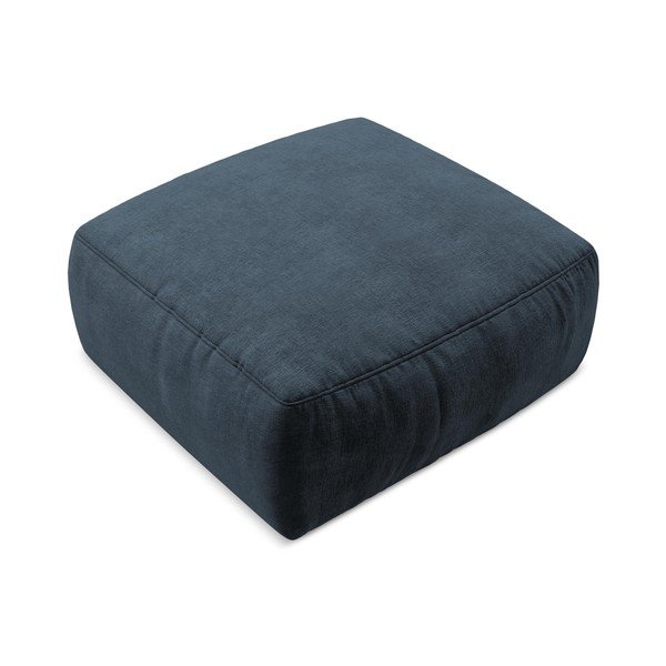 Tamno plavi tabure od šenila Kuki – Makamii-image-2