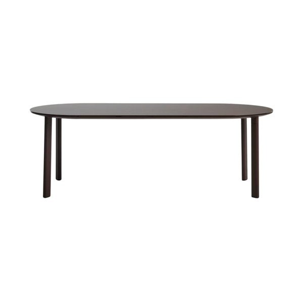 Vrtni stol sa staklenom pločom stola 100x230 cm Erice – Kave Home-image-3
