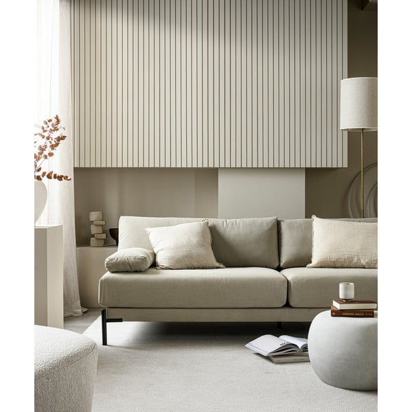 Bijeli okrugao stolić za kavu ø 50 cm Pebble – vtwonen-image-1