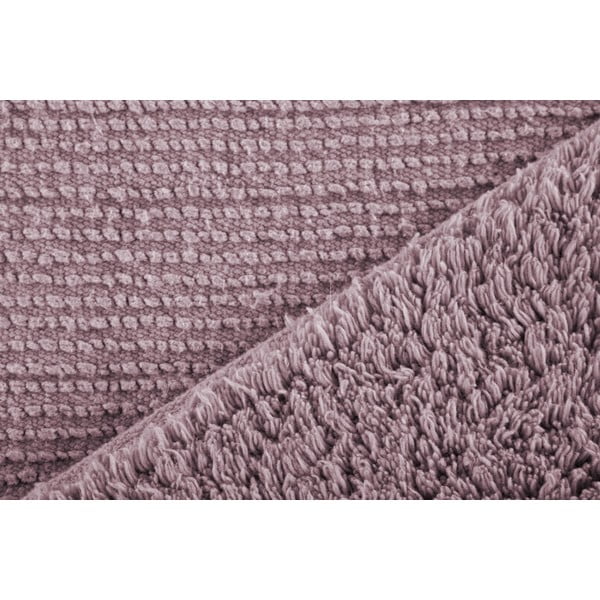 Ružičasta pamučna prostirka za kupaonicu Tiseco Home Studio Luca, 60 x 100 cm-image-1