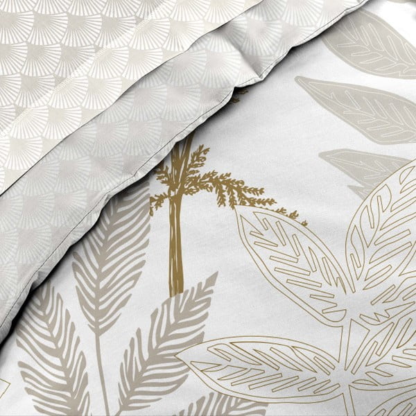 Bež pamučna posteljina za bračni krevet/za produženi krevet s uključenom plahtom/6-dijelna 240x220 cm Raoni – douceur d'intérieur-image-2