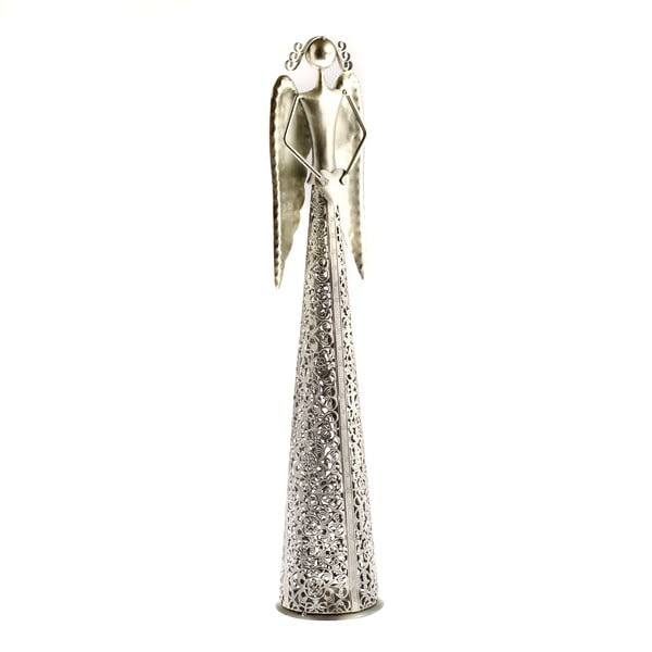 Metalni ukras u obliku anđela Dakls Angel, visina 57 cm