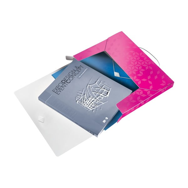 Ružičasta mapa za dokumente Leitz-image-3