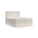 Krem boxspring krevet s prostorom za pohranu 180x200 cm Imagine – Maison de Rêve