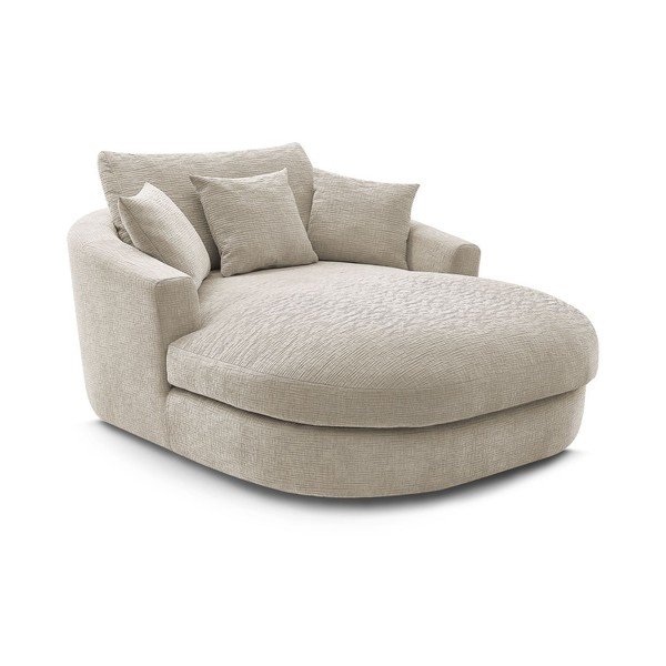 Bež fotelja od šenila Belem – Bobochic Paris