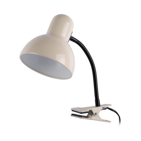 Bež metalna stolna lampa (visina 33,5 cm) New Retro – Leitmotiv