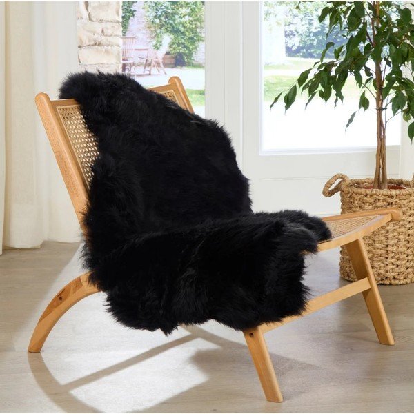 Crno ovčje krzno Native Natural Sheep 60 x 120 cm-image-2