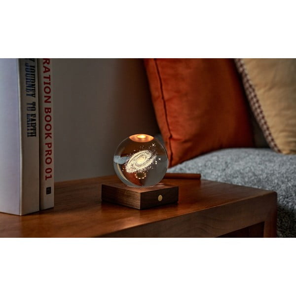 Tamno smeđi svjetlosni ukras s USB Amber – Gingko-image-4