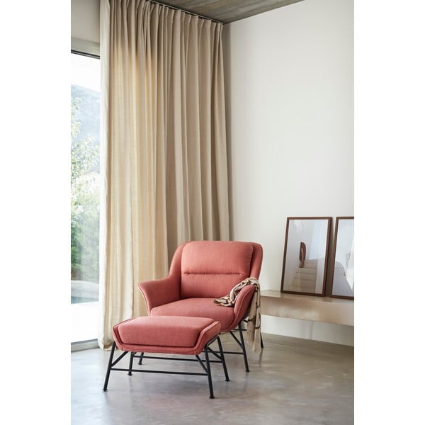 Ružičasti tabure Teulat Sadira-image-1