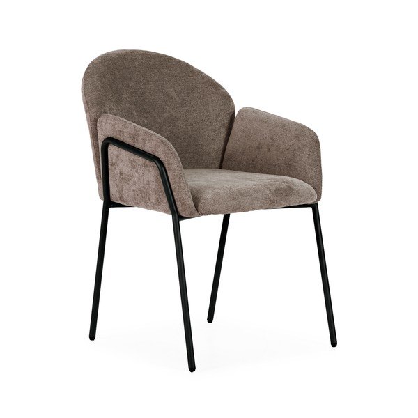 Podstavljene blagovaonske stolice u setu 2 kom boja breskve Aslin – MOME