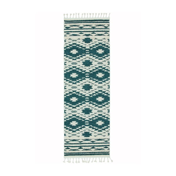 Zeleni tepih Asiatic Carpets Taza, 80 x 240 cm