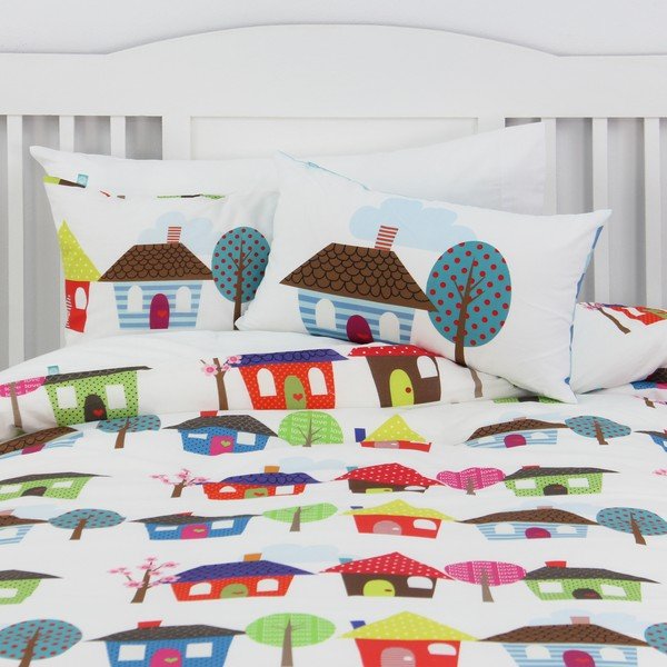 Navlaka za poplun i jastuk Happy Homes 140x200 cm-image-2