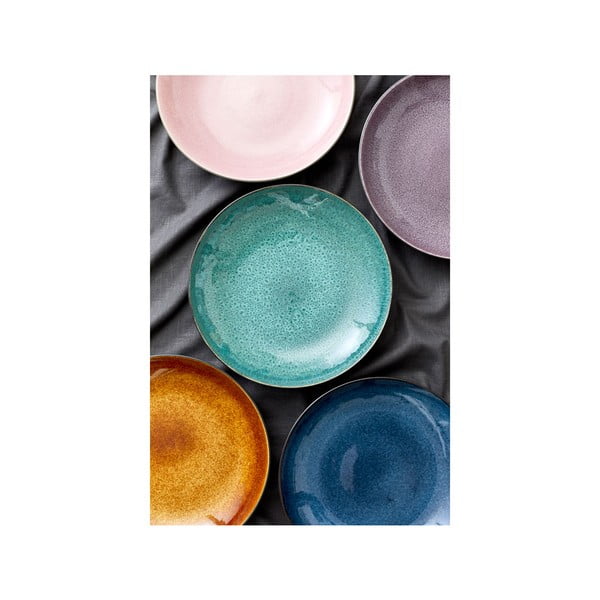 Crna/plava zdjela od kamenine ø 40 cm Gastro Dark Blue/Black – Bitz-image-1