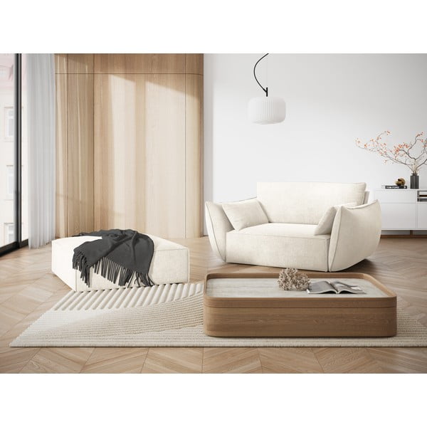 Bijeli tabure Vanda - Mazzini Sofas-image-1