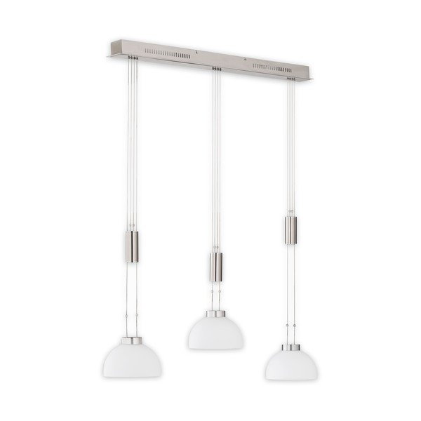 Crna metalna LED viseća svjetiljka s mogućnosti zatamnjivanja Avignon – Fischer & Honsel