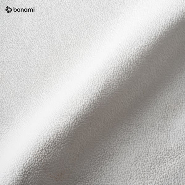 Bijela kožna taburea Scandic Twigo-image-3