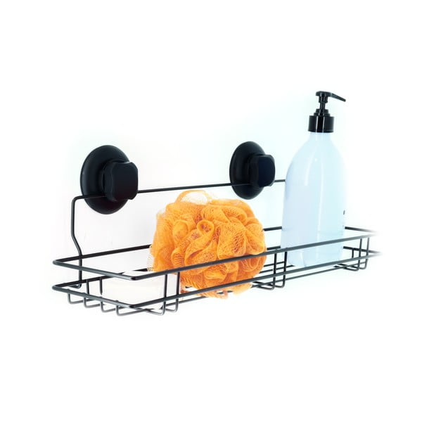Crna samostojeća polica za kuhinju Compactor Bestlock Black Kitchen Shelf, 45,5 x 12 cm-image-1