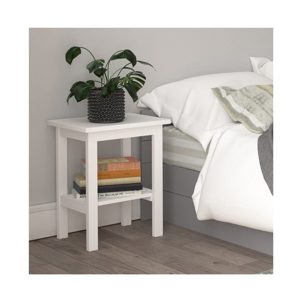 Bijeli noćni stolić Støraa Trento-image-1