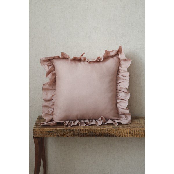 Dječja jastučnica Powder Pink Frill - Moi Mili-image-1