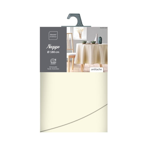 Stolnjak ø 180 cm Essentiel – douceur d'intérieur-image-1