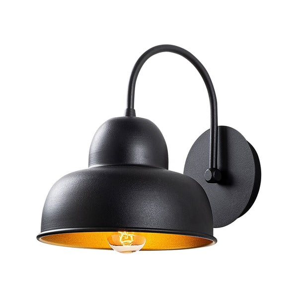 Crna zidna lampa ø 20 cm Multan – Opviq lights-image-2
