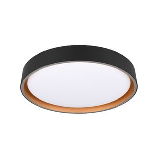 Crna LED stropna svjetiljka ø 40 cm Felis – Trio