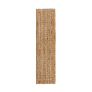 Ručno rađena jutena staza u prirodnoj boji 60x300 cm Jute Boucle Multi – Flair Rugs