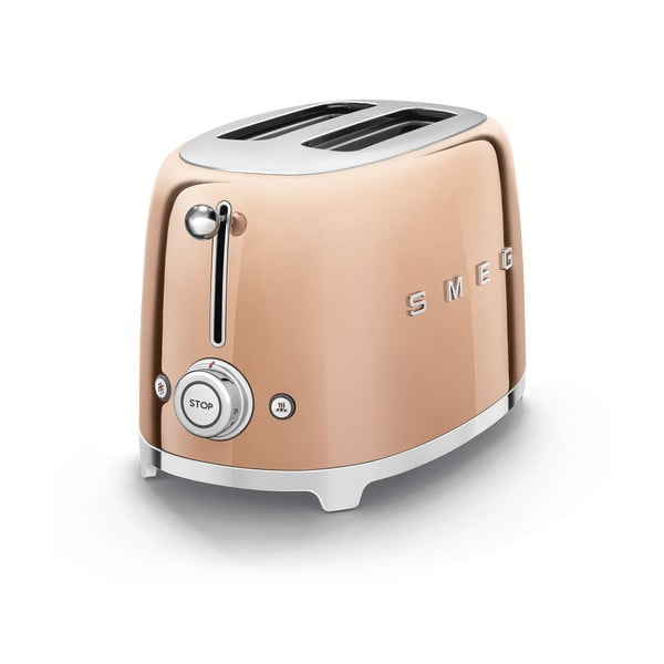 Toster u ružičasto zlatnoj boji 50's Retro Style - SMEG-image-2