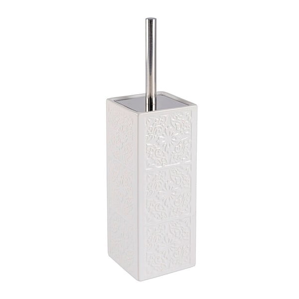 Bijela keramička WC četka Wenko Cordoba-image-1