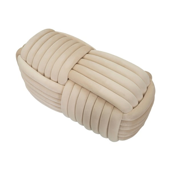 Krem baršunasti klupa Softy – Mauro Ferretti-image-3