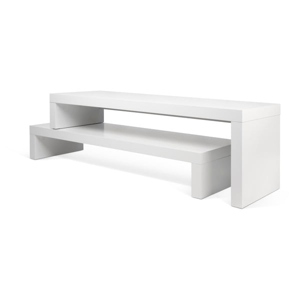 Varijabilni bijeli TV stolić TemaHome Cliff Walnut-image-4