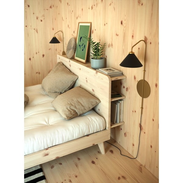 Bračni krevet od borovine s podnicom 180x200 cm Retreat - Karup Design-image-4