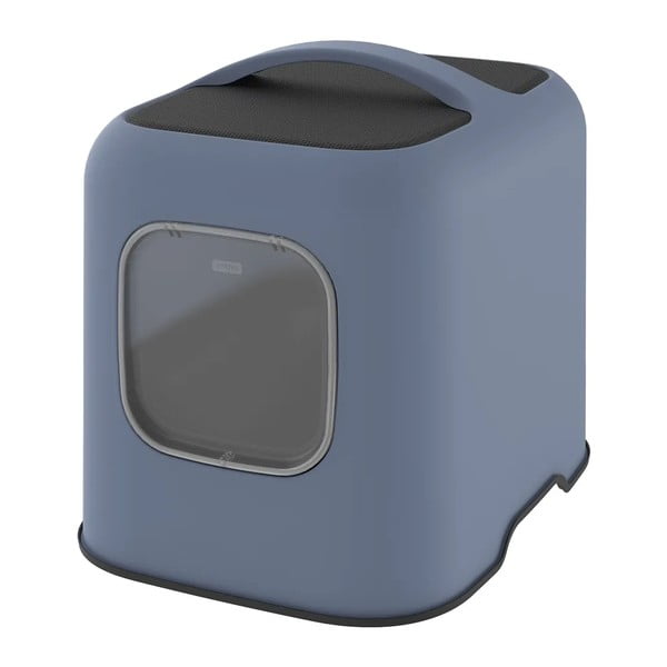 Tamno plavi set pijeska za mačke i lopatice Biala – Rotho-image-1