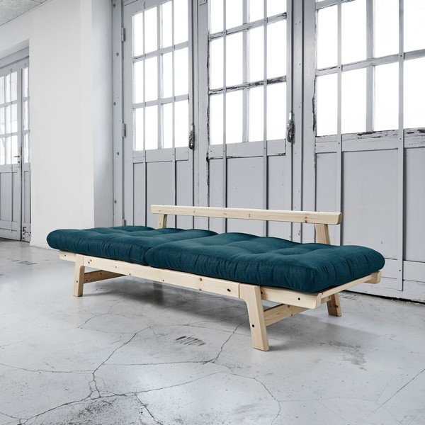 Sofa na razvlačenje Karup Step Natural / Deep Blue-image-3