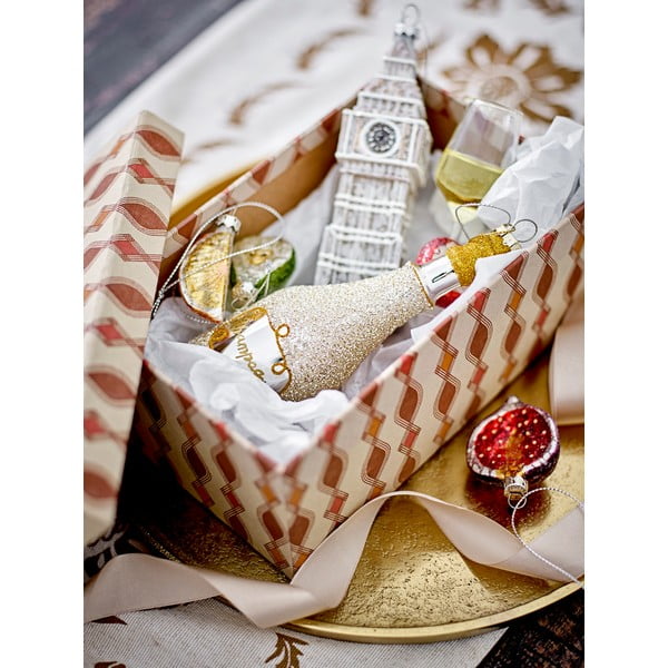 Stakleni ukrasi za božićno drvce u setu 5 kom 5,5 cm Finka – Bloomingville-image-3