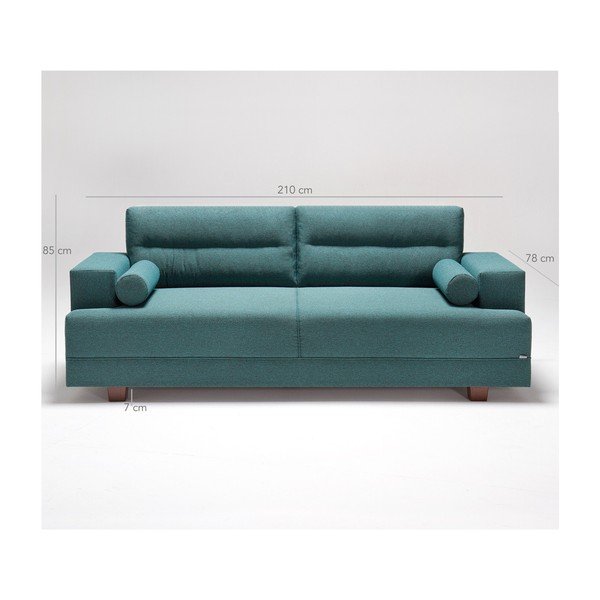 Balcab Home Charlie tirkizna sofa-image-1