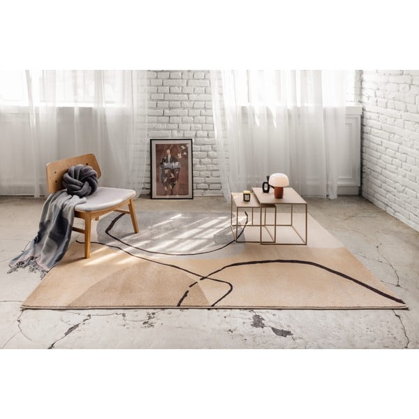 Bež tepih 80x150 cm Abstracta – Universal-image-1